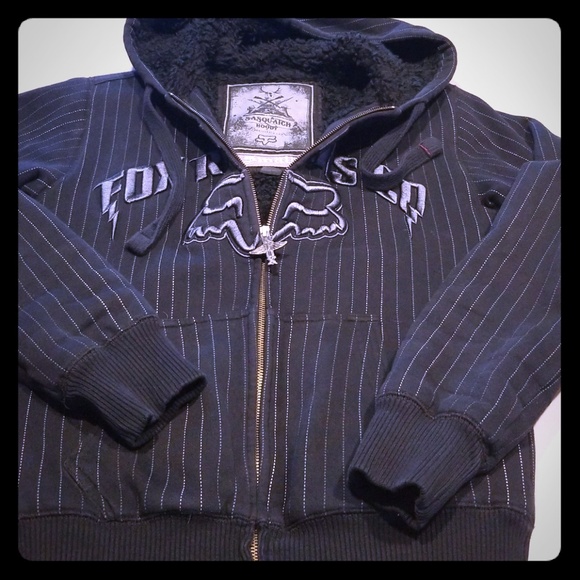 fox sasquatch hoodie xxl